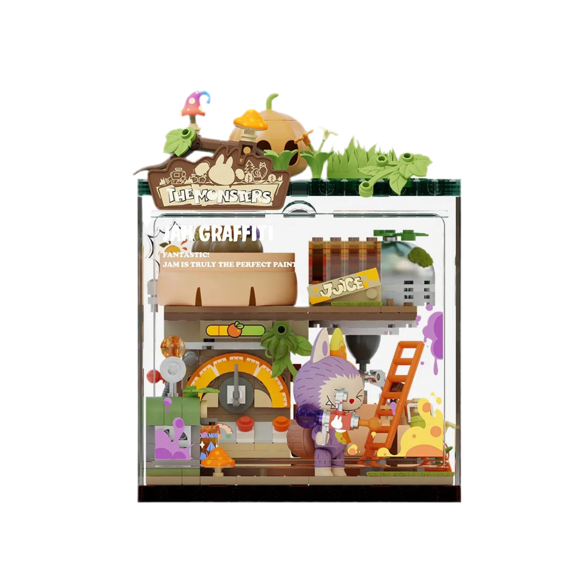 THE MONSTERS Forest Secret Base Series Blocks - Jam Graffiti