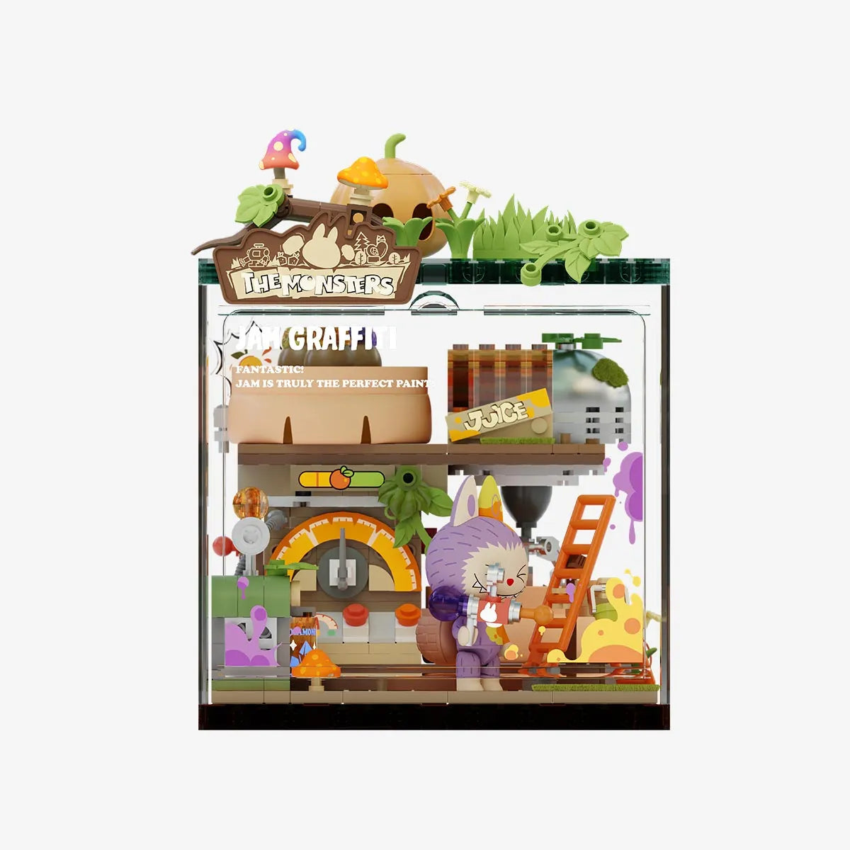 THE MONSTERS Forest Secret Base Series Blocks - Jam Graffiti
