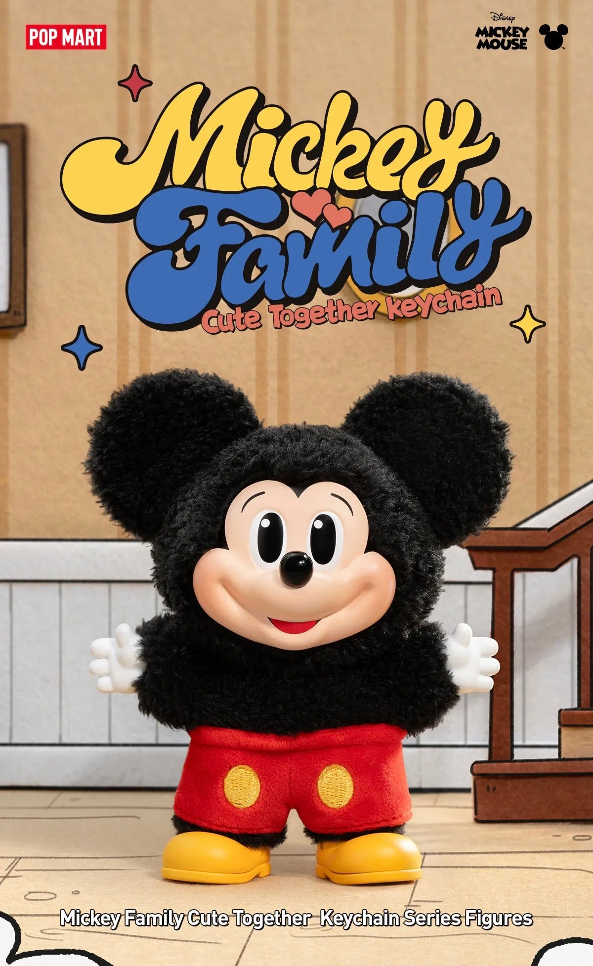 Mickey Family Cute Together