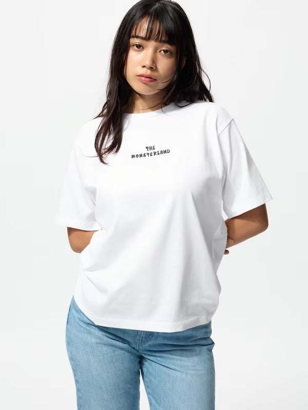 The Monsters / Labubu x UNIQLO Camiseta Blanca