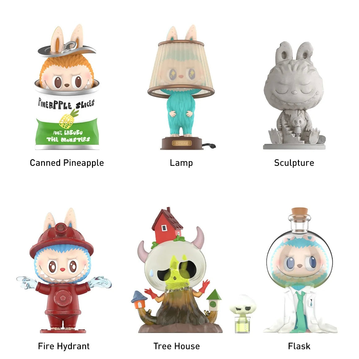 THE MONSTERS - “Almost Hidden” Figuritas Coleccionables