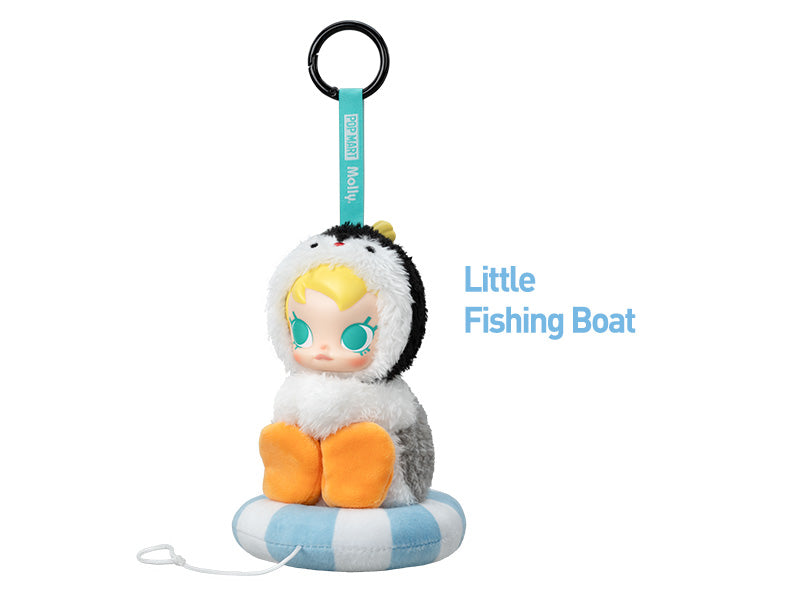 Baby Molly × Pingu Happy Fishing Caja Sorpresa - Figura coleccionable de Pop Mart