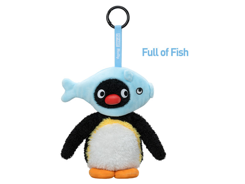Baby Molly × Pingu Happy Fishing Caja Sorpresa - Figura coleccionable de Pop Mart