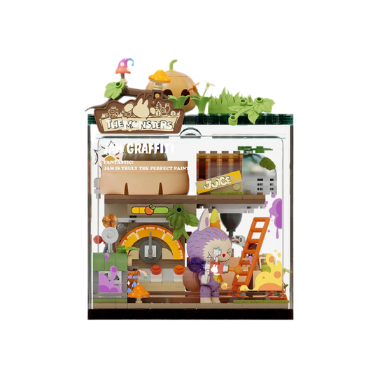 THE MONSTERS Forest Secret Base Series Blocks - Jam Graffiti