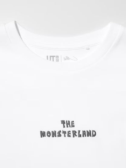 The Monsters / Labubu x UNIQLO Camiseta Blanca