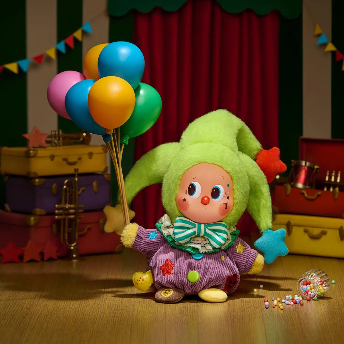 WHY SO SERIOUS - Caja misteriosa de peluche colgante